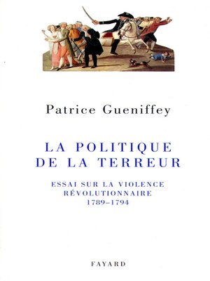 cover image of La politique de la Terreur